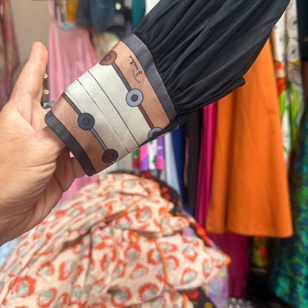 1970s Pucci for Saks fifth Avenue maxi dress