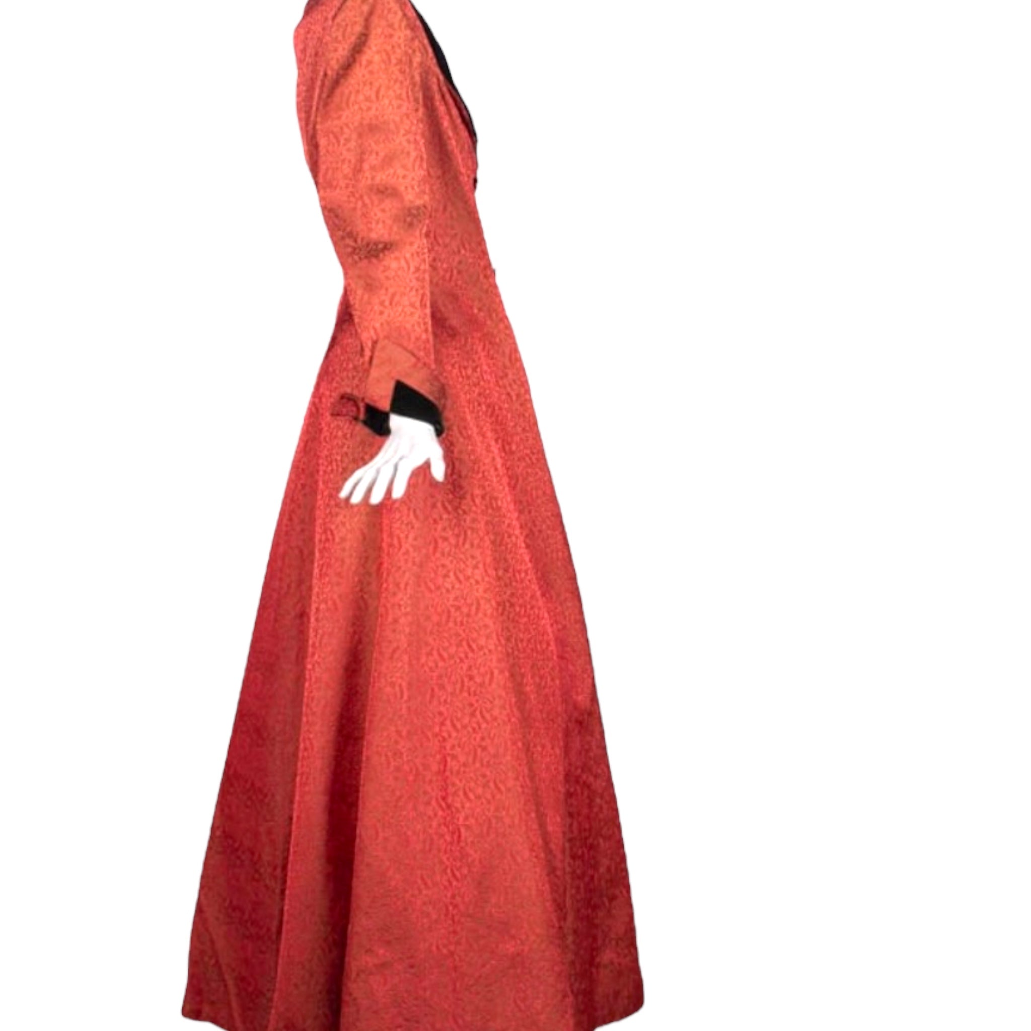 Henri Bendel 1950s Hostess Dress/Robe