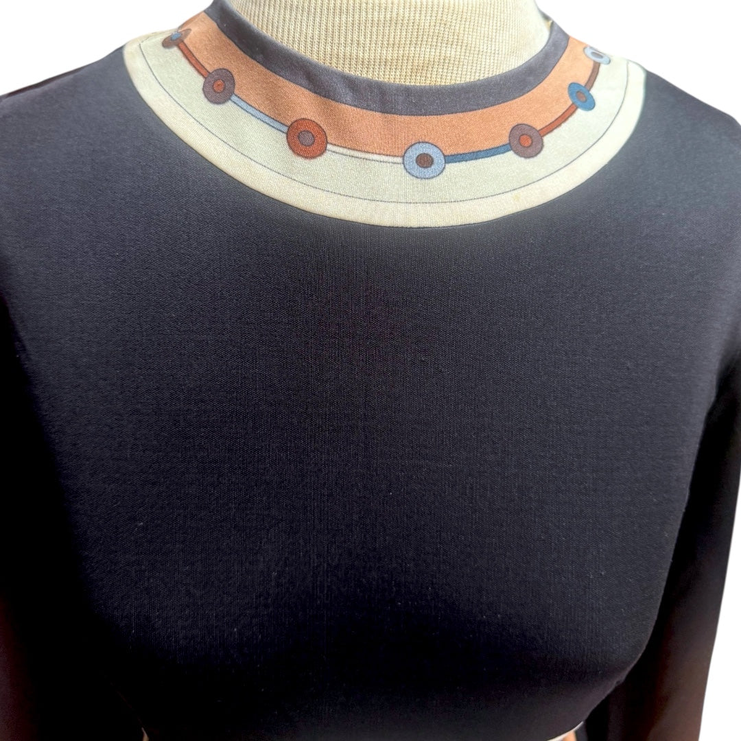 1970s Pucci for Saks fifth Avenue maxi dress