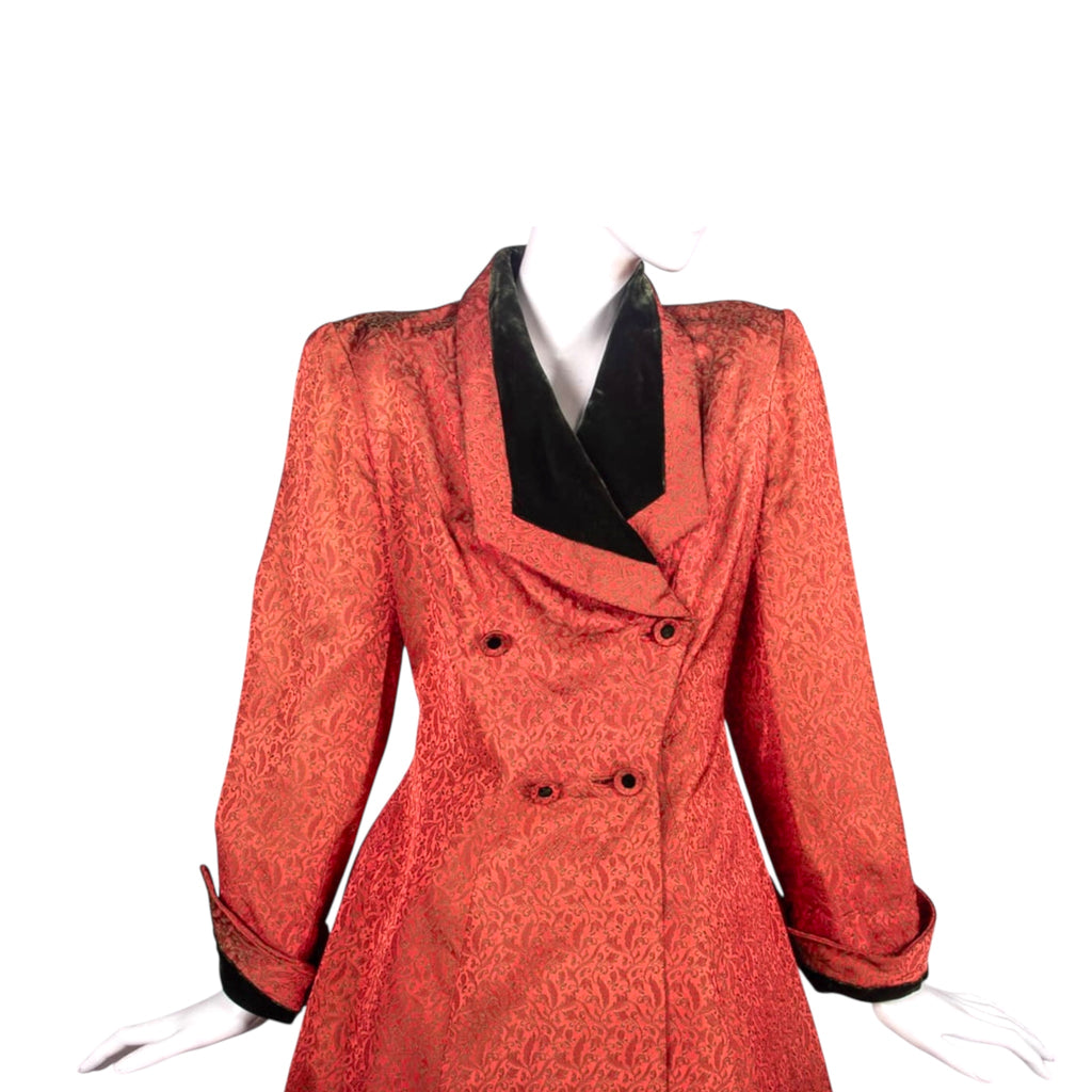 Henri Bendel 1950s Hostess Dress/Robe