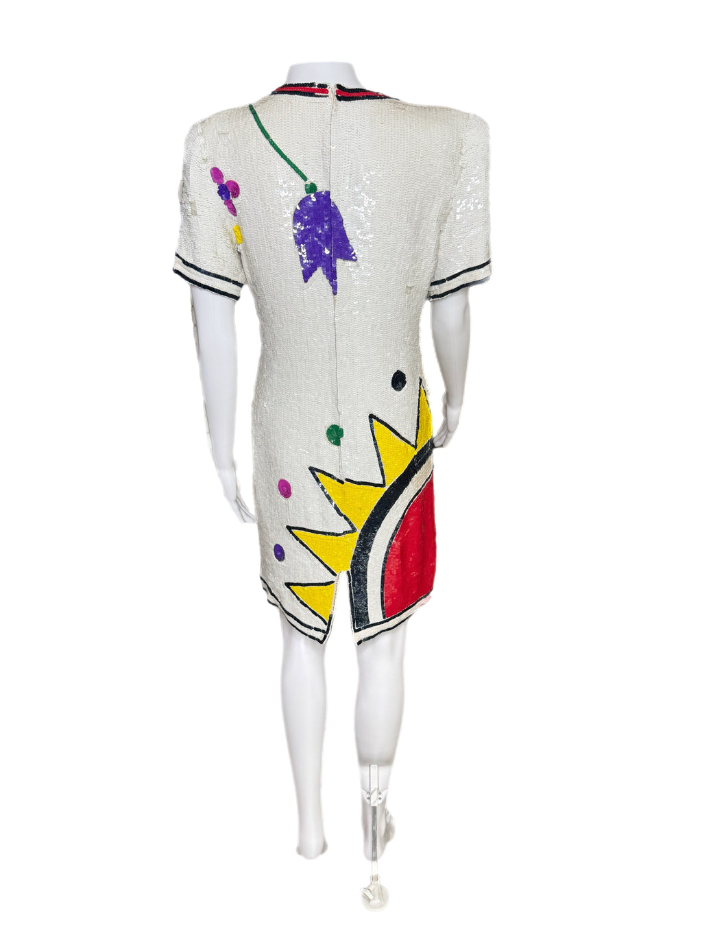 1980’s Laurence Kazar Sequin Mini Dress