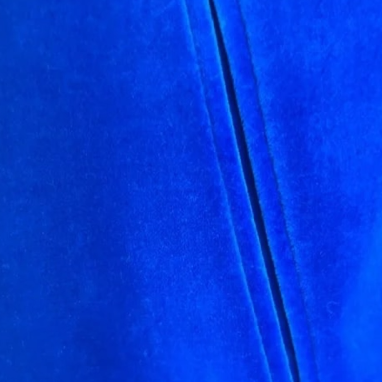 1960s Surrey Classics Royal Blue Velvet Peacoat Jacket size 10