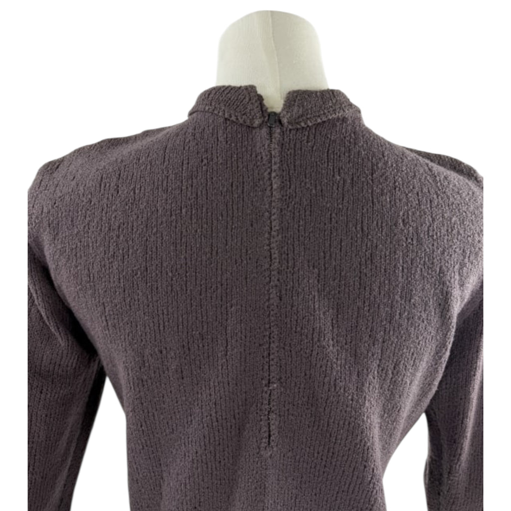 1930s-1940s Mimi Pearce Hand-Embroidered Elephant Knit Sweater Set