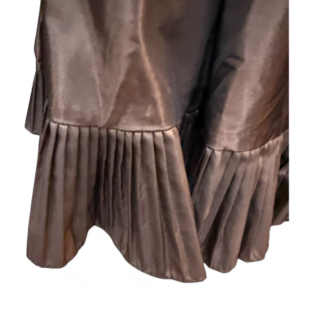 1980’s Victor Costa for Saks bustier evening gown