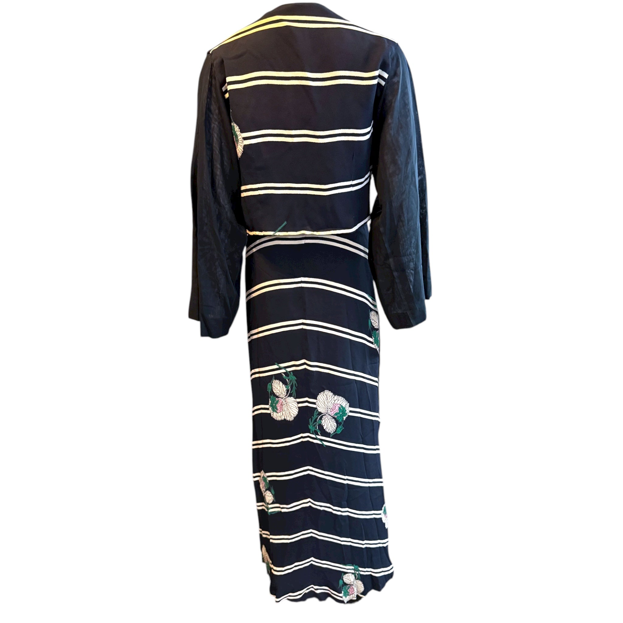 1930s Bias Cut Silk Gown and Jacket