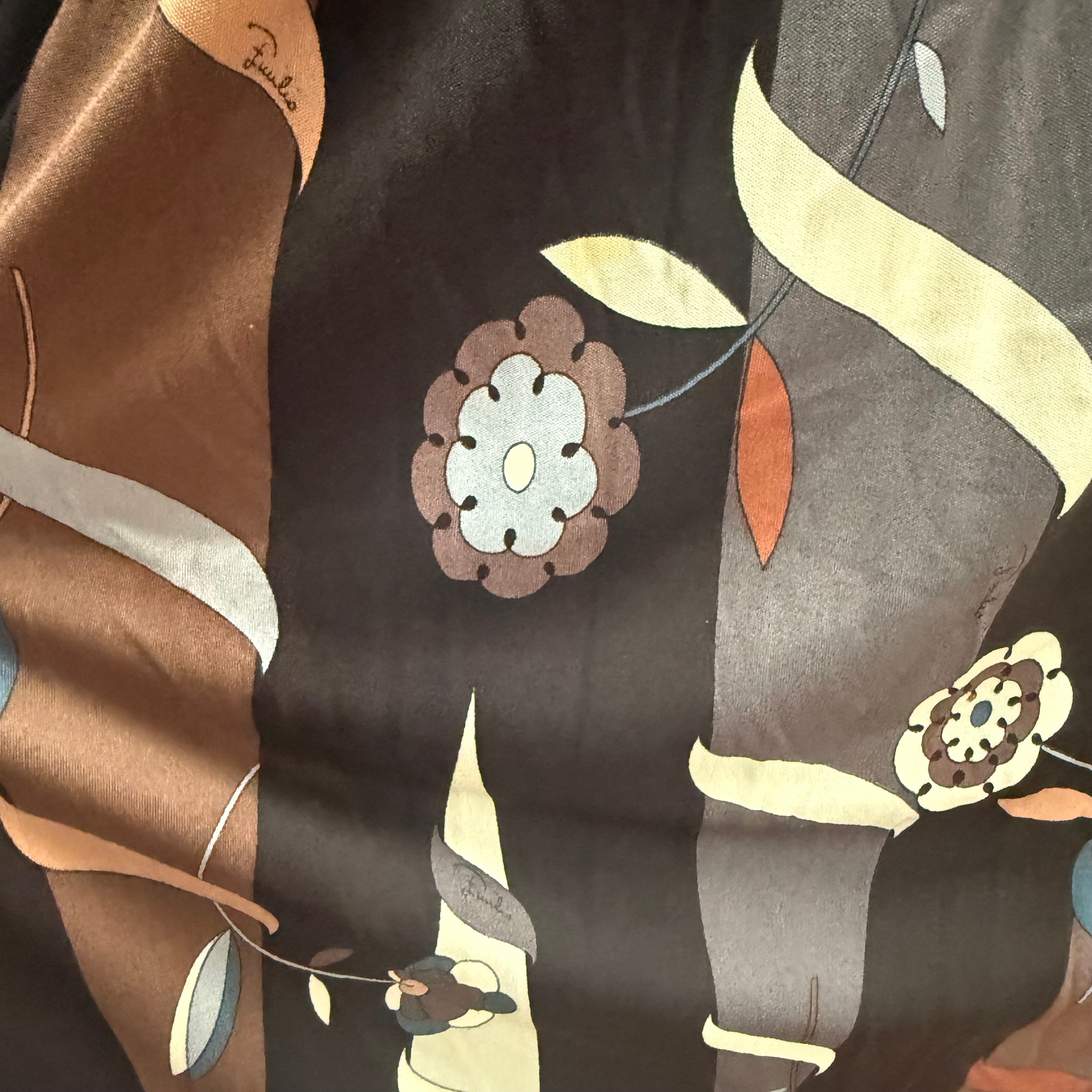 1970s Pucci for Saks fifth Avenue maxi dress
