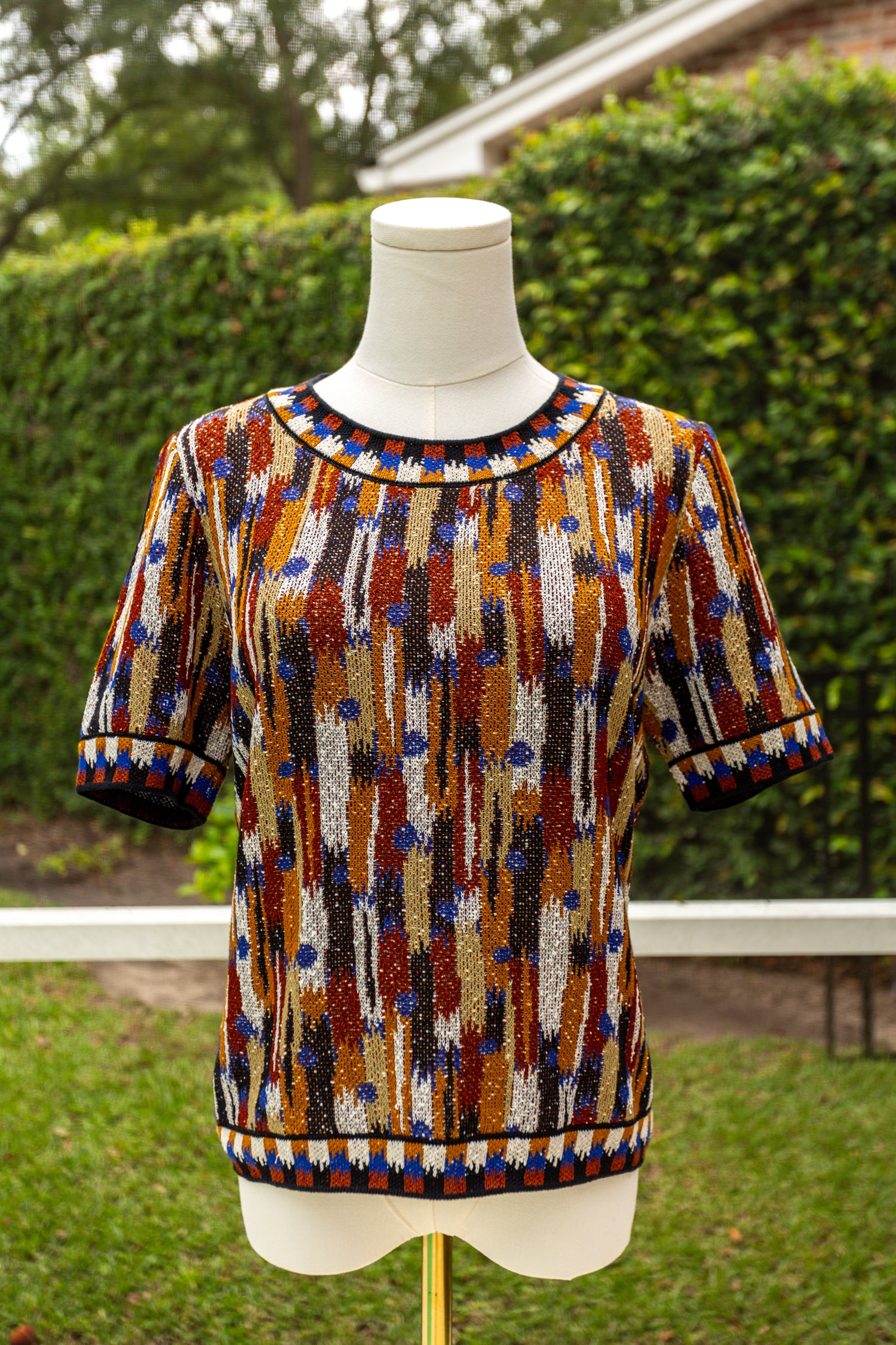 Missoni Ikat Knit Sweater Set