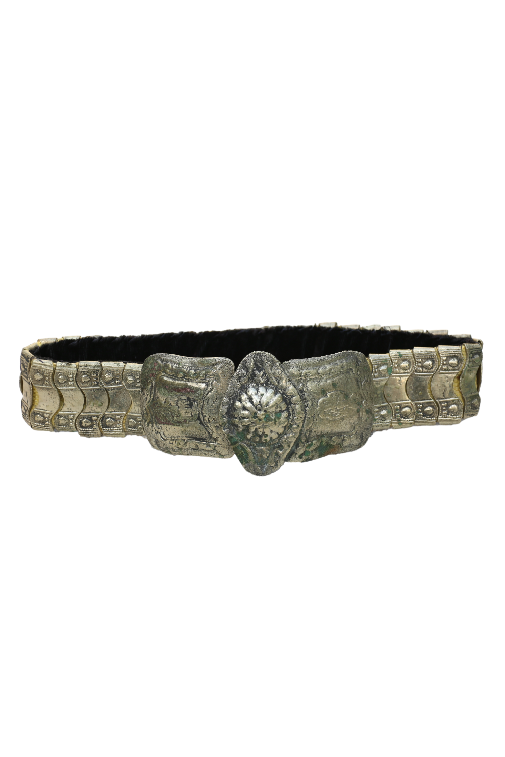Antique 1800s Ottoman Silver Metal Belt