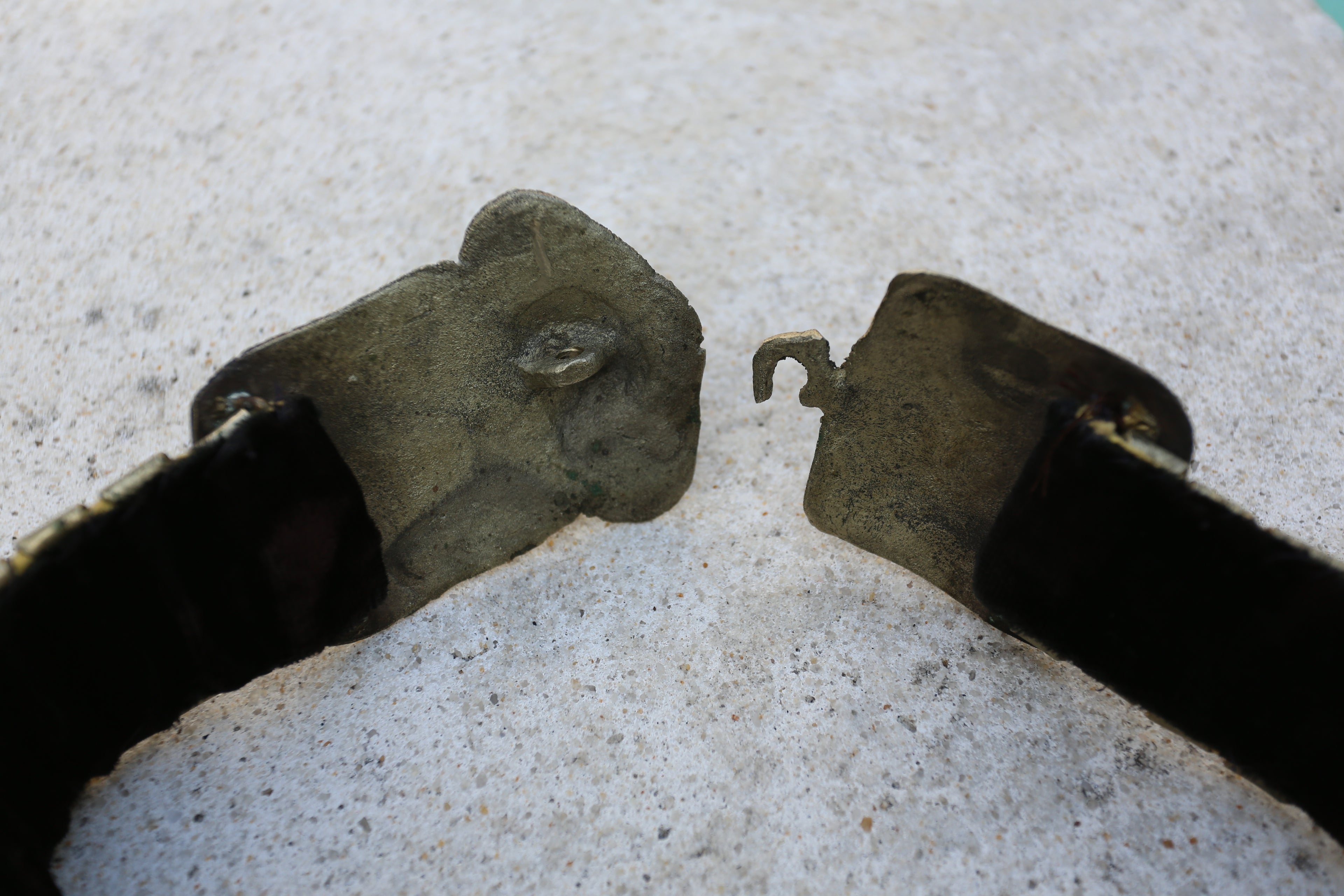 Antique 1800s Ottoman Silver Metal Belt