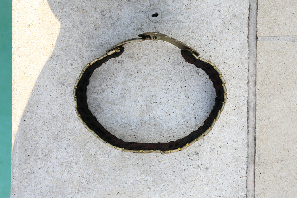 Antique 1800s Ottoman Silver Metal Belt