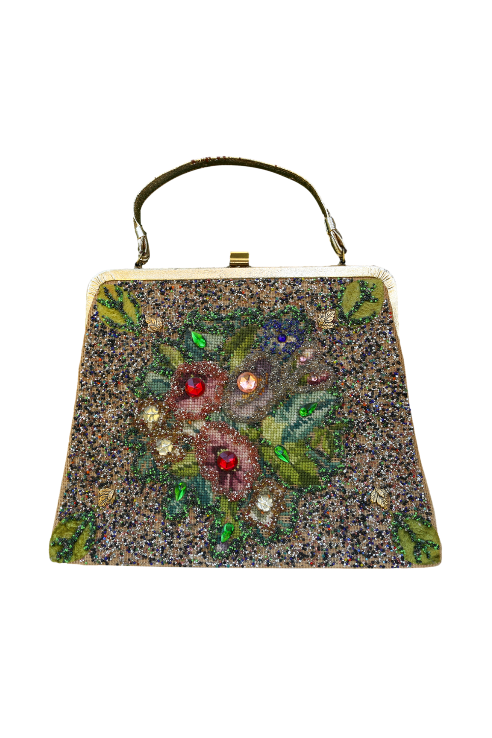 Vintage 1960s Soure New York Needlepoint Bag
